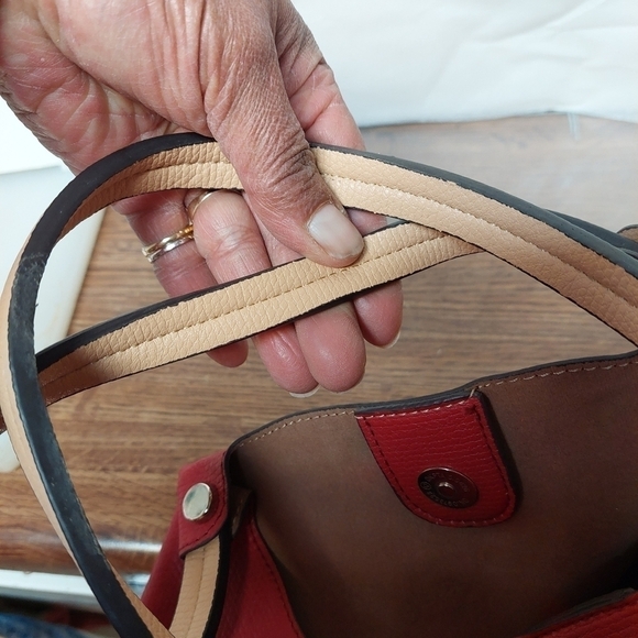 Parfois Red 2-in-1 Synthetic Tote/Hobo Bag - Picture 5 of 14